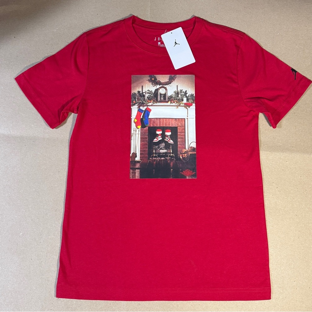 Boys' Jordan Air Chimney T-Shirt size Large 12-13 YRS (147-163cm) 029107